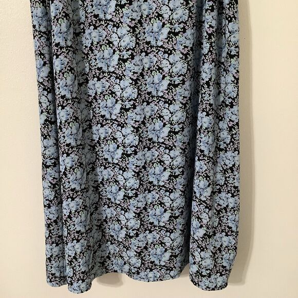 Crazy Horse Vintage Whimsigoth Dark Fairy Grunge Gothic Black Midi Fairy Skirt - Picture 3 of 8